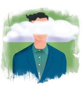 La tête dans les nuages, 2015 (numérique)