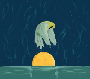 Nage nocturne, 2016 (numérique)