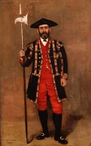 Un Hallebardier d