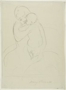 Caresse maternelle - Mary Cassatt
