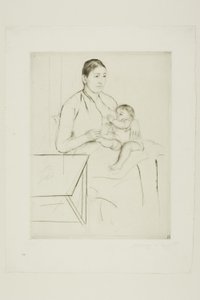 Allaitement - Mary Cassatt