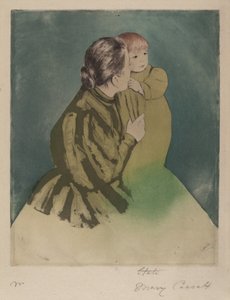 Paysanne avec enfant - Mary Cassatt