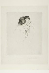 Mère paysanne et enfant - Mary Cassatt