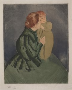 Mère paysanne et enfant - Mary Cassatt