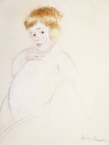 Étude pour le bébé pour La caresse, c.1902