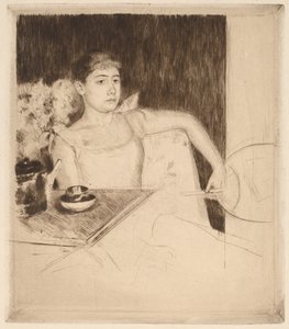 Thé, vers 1890 - Mary Cassatt