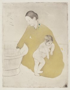 Le bain - Mary Cassatt