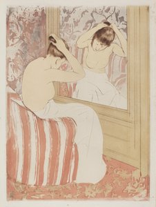 La Coiffure, 1890-1891 - Mary Cassatt