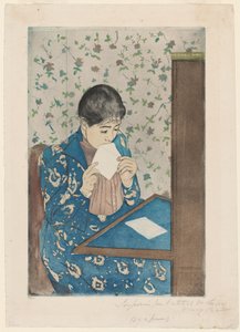 La lettre - Mary Cassatt