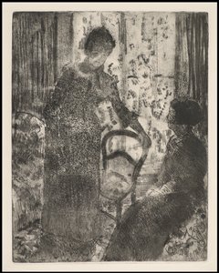 La visite, vers 1881 - Mary Cassatt