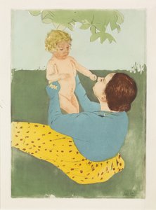 Sous le marronnier, 1896-97 - Mary Cassatt