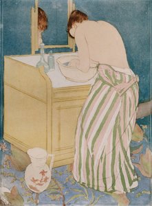 Femme se baignant, 1890-91