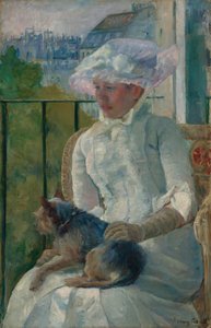 Jeune fille à la fenêtre - Mary Cassatt