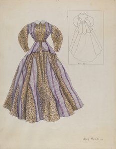 Costume, vers 1937 - Mary E Humes