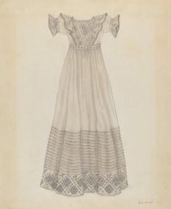 Robe de bébé, vers 1936