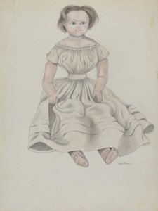 Poupée en cire