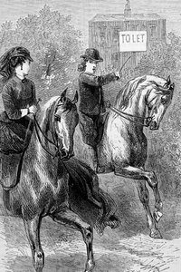 Une femme regardant une maison à louer