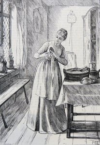 Illustration de ménagère