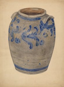 Pot en grès, 1935-1942