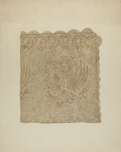 Voile de mariée, vers 1941