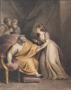 Lear et Cordelia