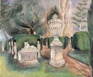 Chiswick House: Statues, 2002