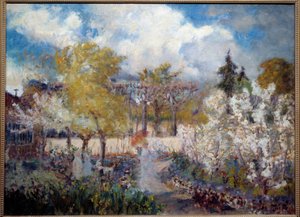 Le jardin de Claude Monet à Giverny - Mary Louise MacMonnies
