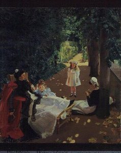 Le parc, vers 1900 - Mary Louise MacMonnies