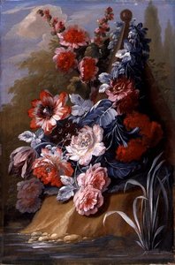 Nature morte de fleurs - Mary Moser
