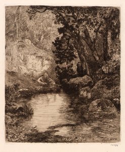(Trois jeunes filles à la rivière) - Mary Nimmo Moran