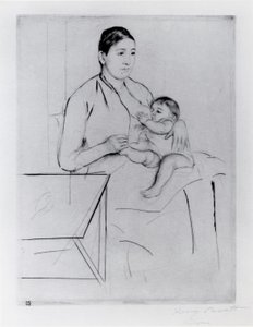 Allaitement - Mary Stevenson Cassatt
