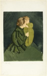 Mère paysanne et enfant, vers 1895 - Mary Stevenson Cassatt