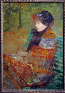 Portrait de Mademoiselle C Lydia Cassatt, sœur de l