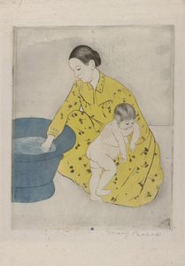 Le Bain, 1890-91 - Mary Cassatt