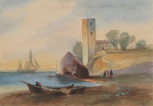 Paysage sans titre, 1876 - Mary Vaux Walcott