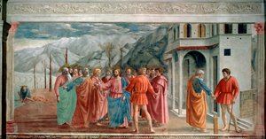 Le paiement du tribut, 1425 - Masaccio Tommaso