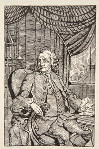Franklin, copie par Boris Mestchersky (d.1957) illustration de 