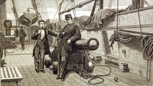 Secrétaire du capitaine Semmes.  M. Bullock, capitaine