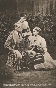 Charles Dickens lisant à ses filles - Mason and Co.