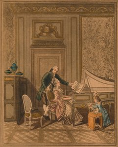 La Leçon de clavecin - Massard