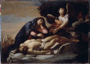 Lamentation sur le corps du Christ - Massimo Stanzione