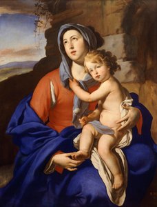 Madone et Enfant, par Massimo Stanzione