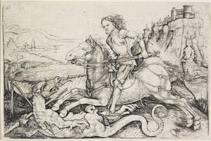 Saint Georges et le Dragon - Master A. G.
