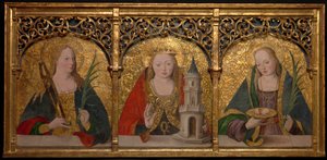 Saintes Apollonia, Barbara et Agatha