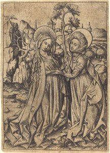 La Visitation - Master E.S.