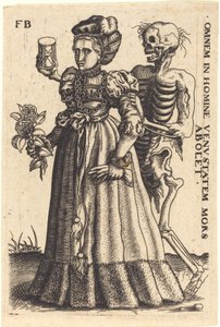 Jeune femme et la mort
