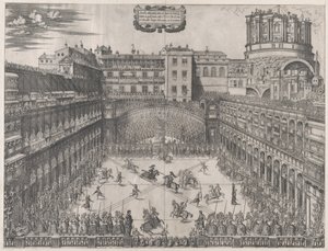 Speculum Romanae Magnificentiae : Tournoi du Vatican, 1565 - Master HCB