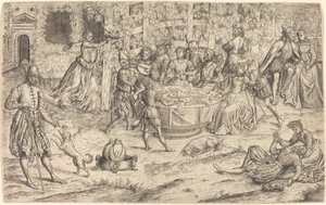 Banquet dans le parc d
