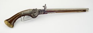 Une paire de pistolets à rouet, vers 1650 - Master H. W.