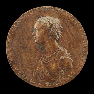 Guilia Orsini, 1537-1598, épouse de Baldossare Rangoni, vers 1554 [avers] - Master IAC. URB.